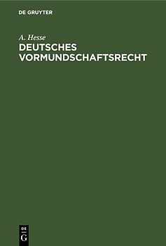 Deutsches Vormundschaftsrecht