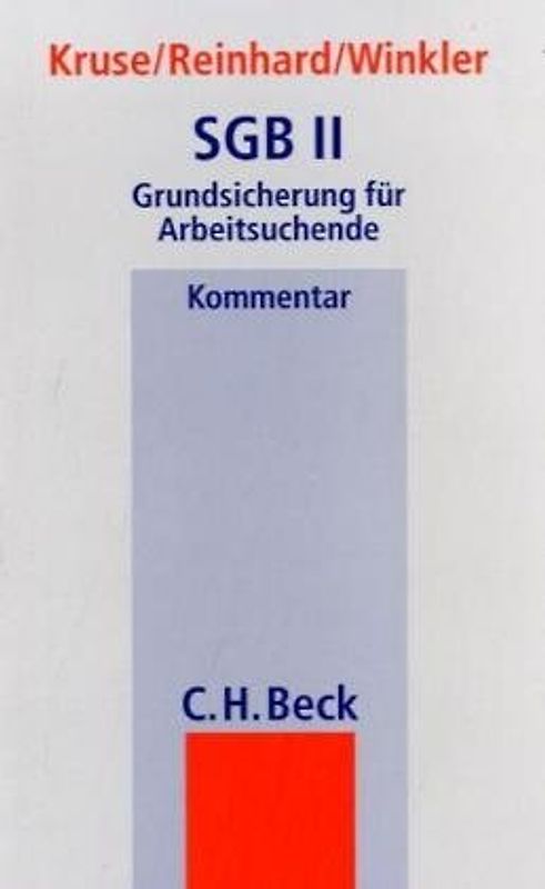 SGB II Grundsicherung für Arbeitsuchende