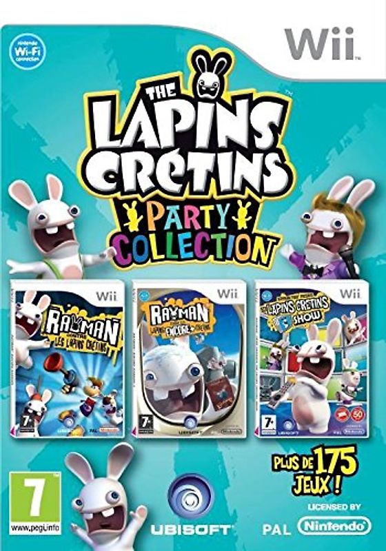 The Lapins crétins party collection Nintendo Wii