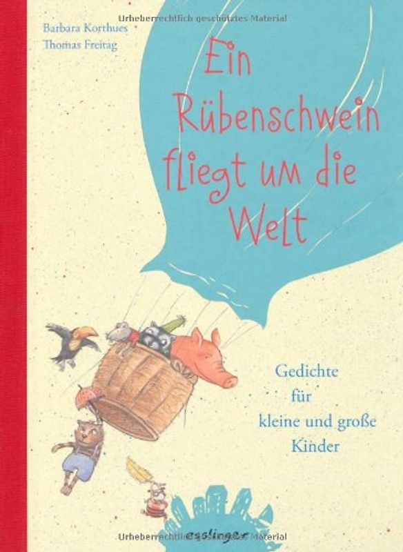 Ein Rübenschwein fliegt um die Welt