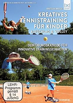 Kreatives Tennistraining für Kinder - Aufschlag & Volley DVD