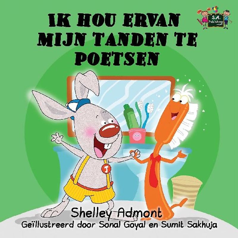 Ik hou ervan mijn tanden te poetsen