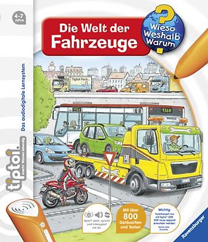 tiptoi® Wieso? Weshalb? Warum? - Die Welt der Fahrzeuge