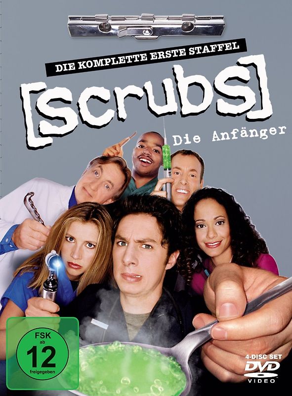 Scrubs: Die Anfänger - Die komplette erste Staffel [4 DVDs] DVD