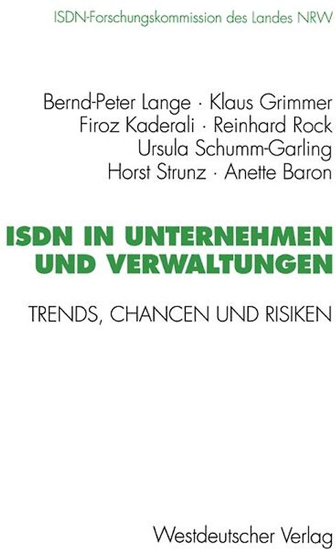 ISDN in Unternehmen und Verwaltungen