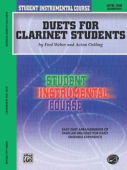 Student Instrumental Course: Duets for Clarinet Students, Level I