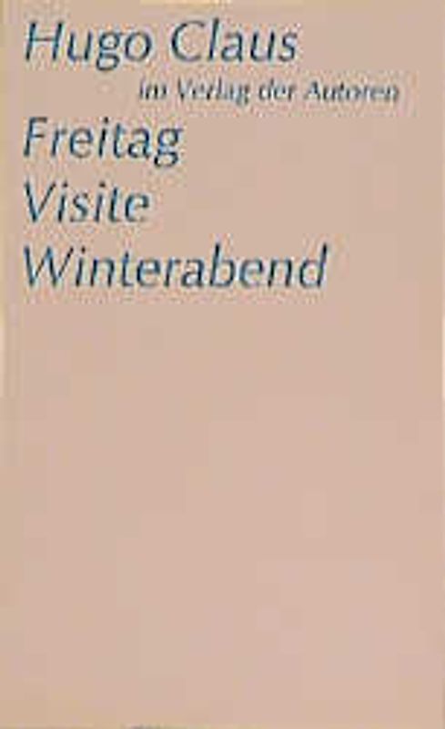 Freitag /Visite /Winterabend