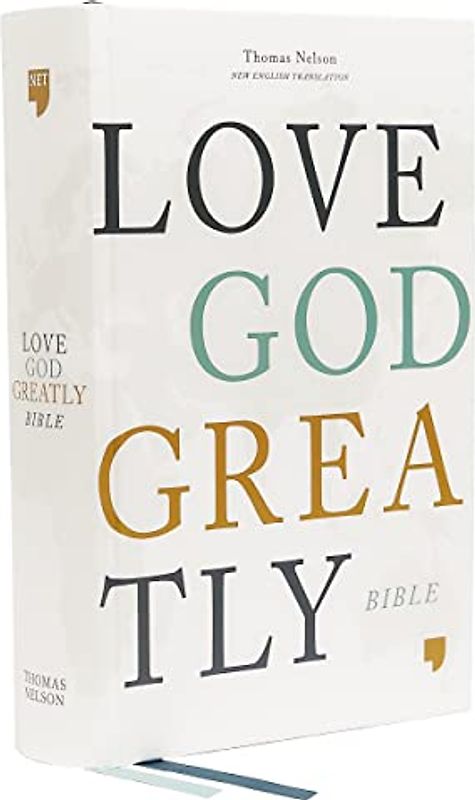Net, Love God Greatly Bible, Hardcover, Comfort Print
