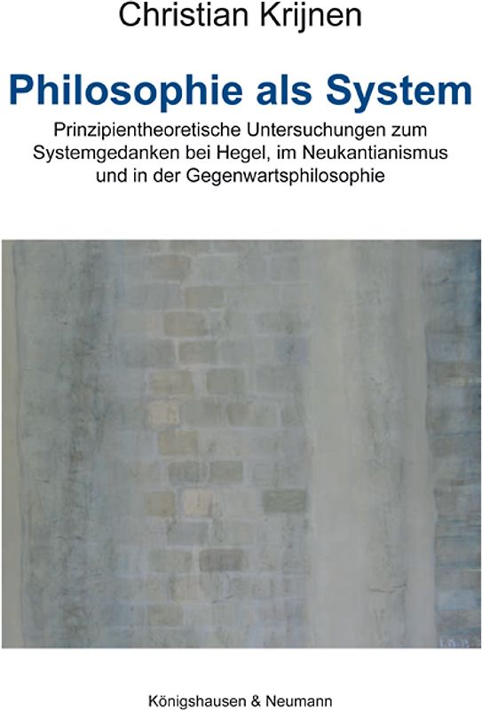 Philosophie als System