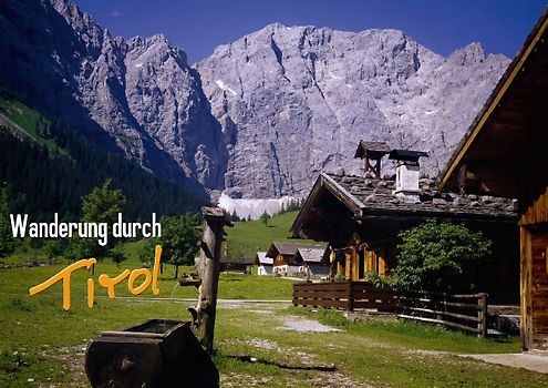 Wanderung durch Tirol (Posterbuch DIN A3 quer)