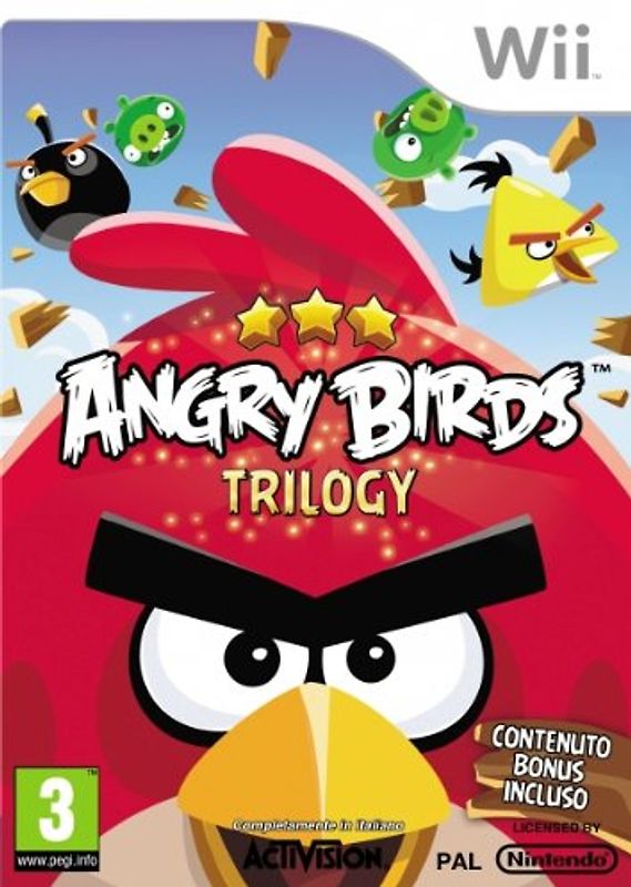 Angry Birds Trilogy [Internationale Version] Nintendo Wii