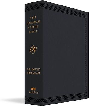 The Jeremiah Study Bible, Esv, Black Leatherluxe