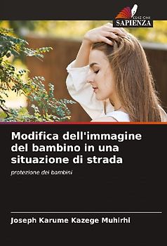 Modifica dell'immagine del bambino in una situazione di strada