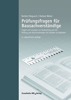 Prüfungsfragen für Bausachverständige.