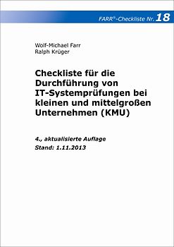 Checkliste 18 für die Durchführung von IT-Systemprüfungen bei kleinen und mittelgroßen Unternehmen (KMU)