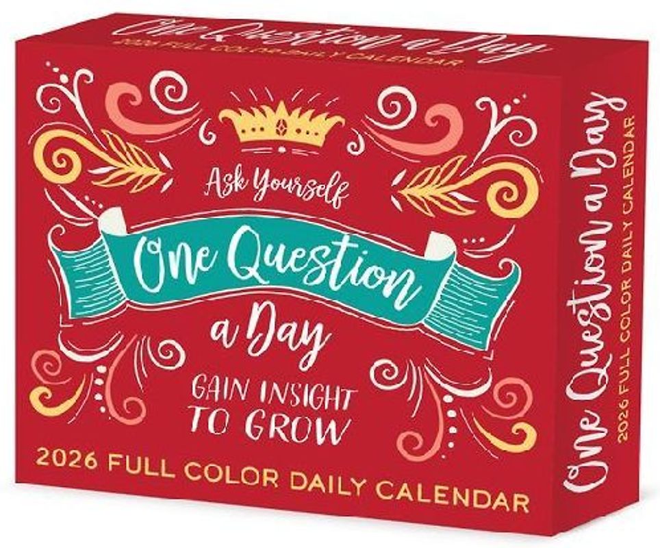 One Question a Day 2026 5.4 X 6.2 Box Calendar