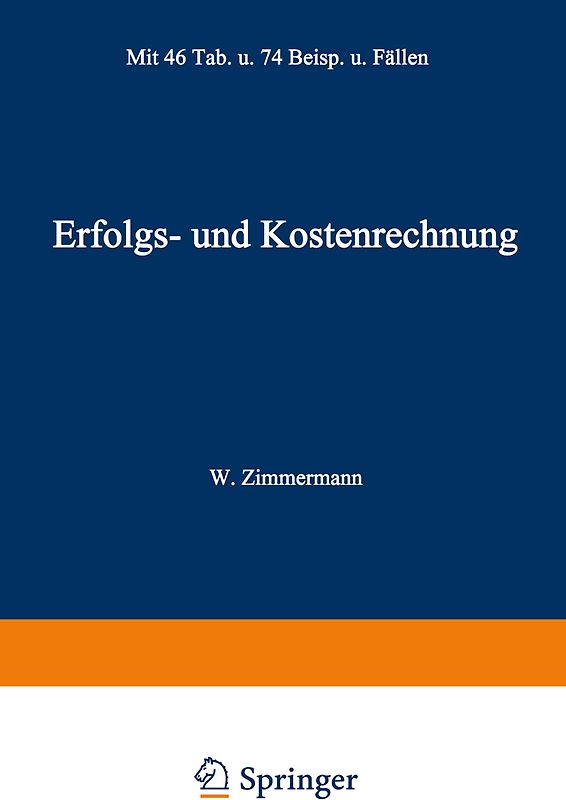 Erfolgs- und Kostenrechnung