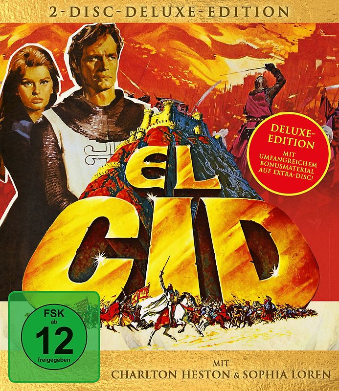 El Cid [Deluxe Edition, 2 Discs] Blu-ray Disc