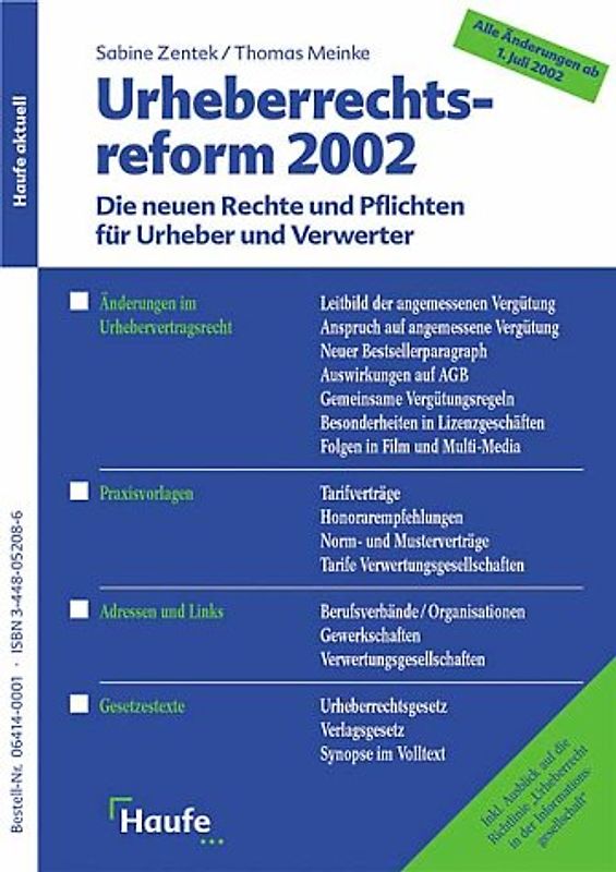 Urheberrechtsreform 2002