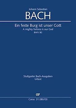Ein feste Burg ist unser Gott (Klavierauszug): Kantate zum Reformationsfest. BWV 80