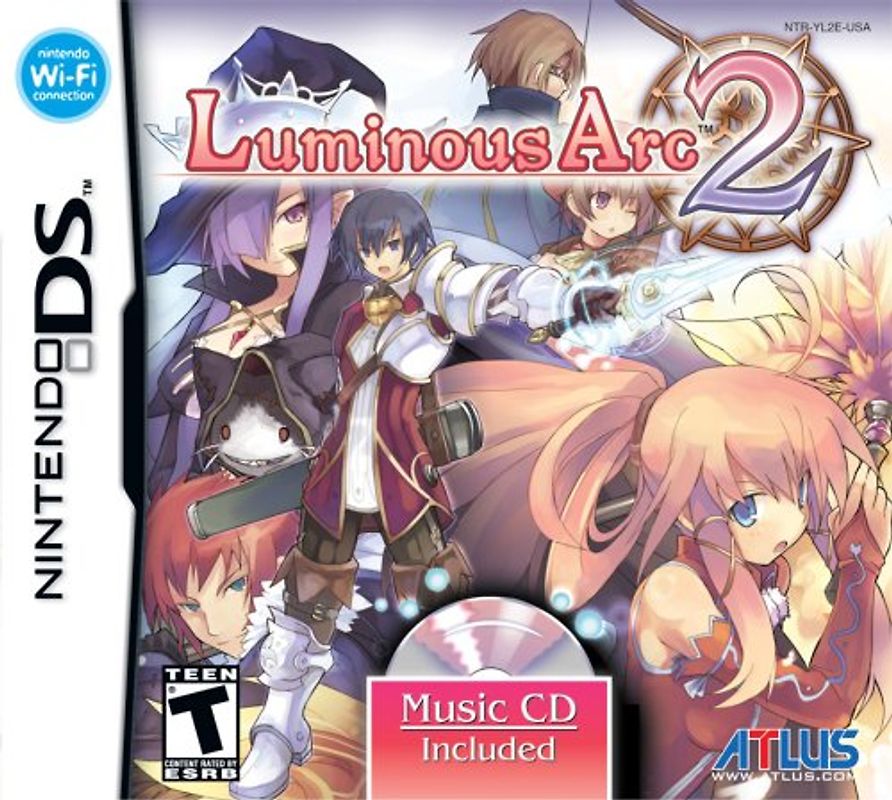 Luminous ARC 2 with Soundtrack CD Nintendo DS