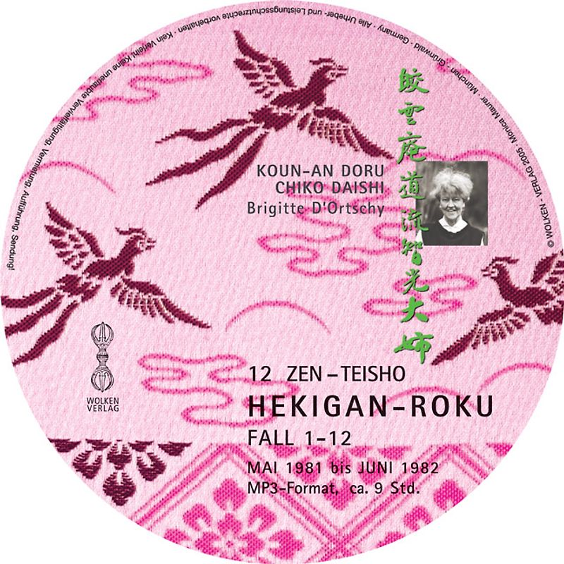 HEKIGAN-ROKU  12-Zen-Teisho über die Koan Fall 1-12 - 1 MP3-CD