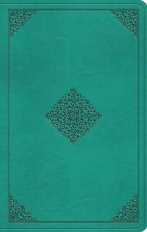 ESV Value Thinline Bible (Trutone, Teal, Ornament Design)