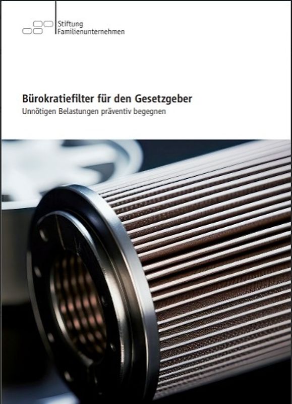 Bürokratiefilter für den Gesetzgeber