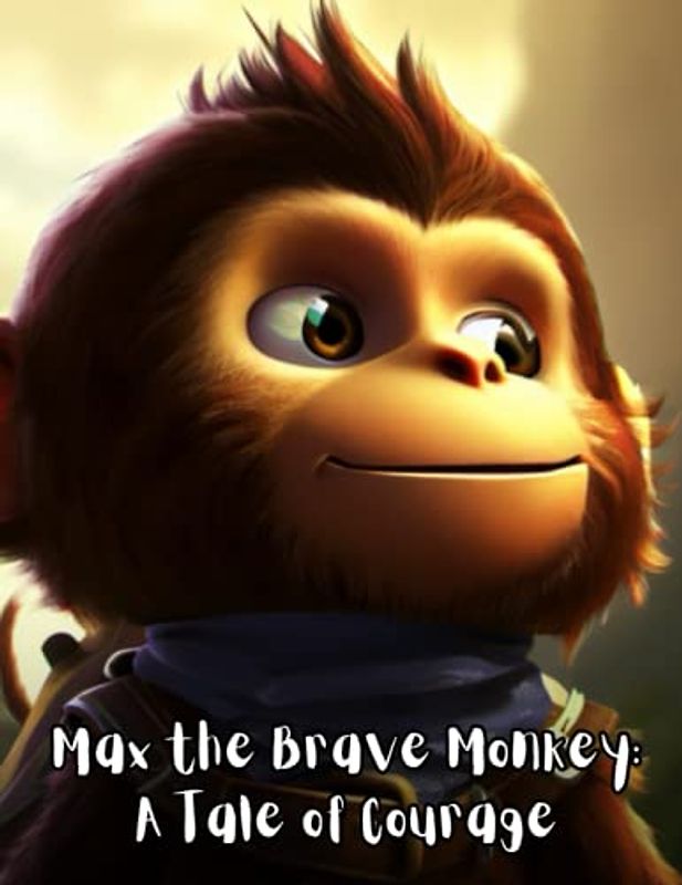 Max the Brave Monkey - A Tale of Courage: Short Story for kids about Monkey, Perseverance & Self-Confidence I A Motivational Book For kids I Gift for kids.