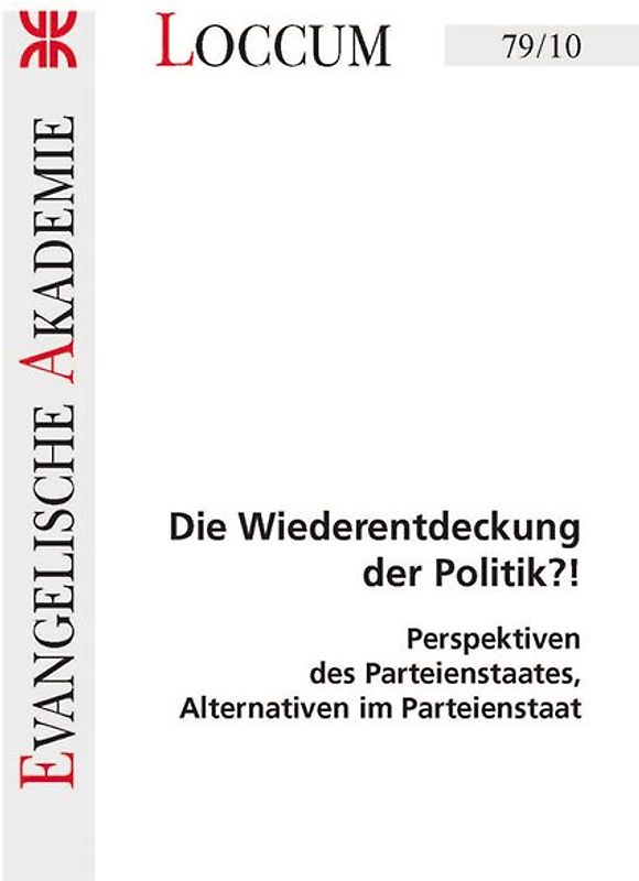 Die Wiederentdeckung der Politik?!