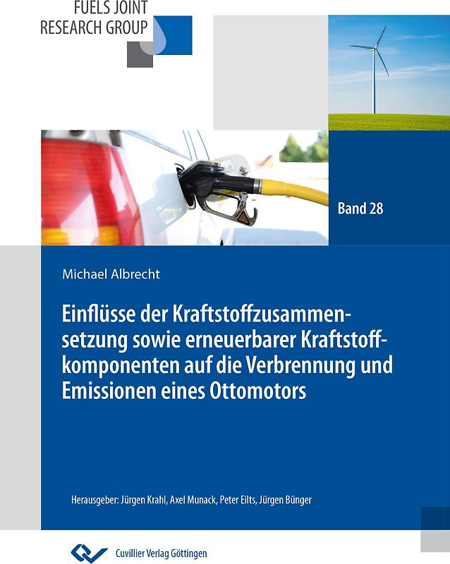 Einflüsse der Kraftstoffzusammensetzung sowie erneuerbarer Kraftstoffkomponenten auf die Verbrennung und Emissionen eines Ottomotors