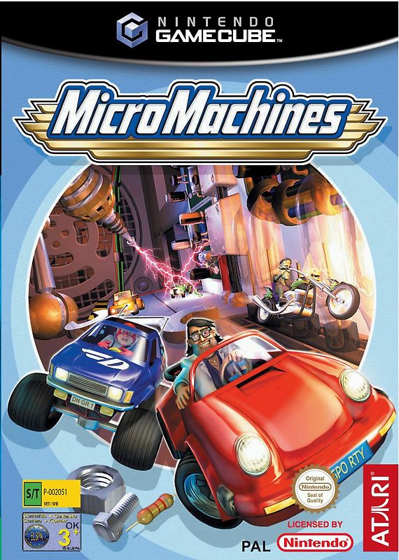 Micromashines Explosions Nintendo GameCube