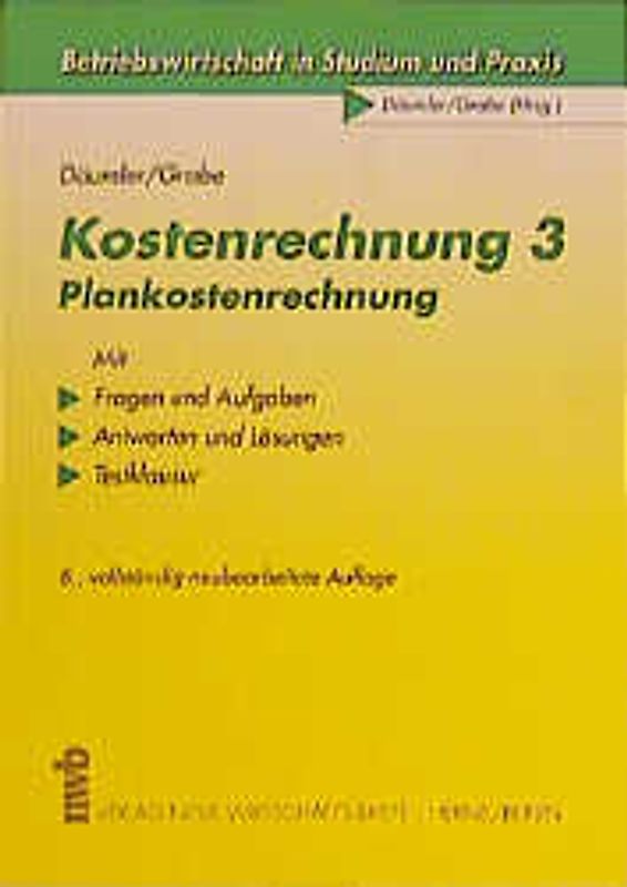 Kostenrechnung 3: Plankostenrechnung