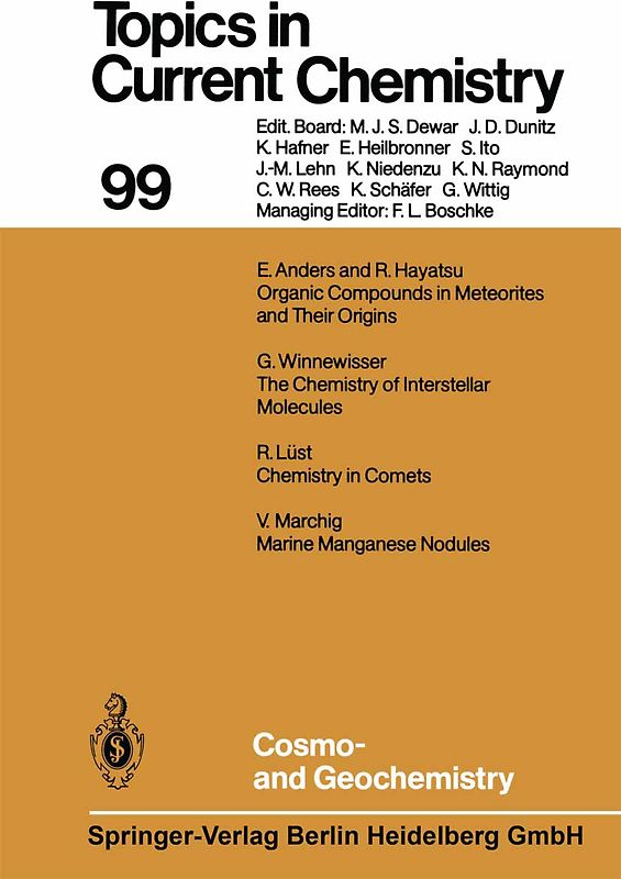 Cosmo- and Geochemistry