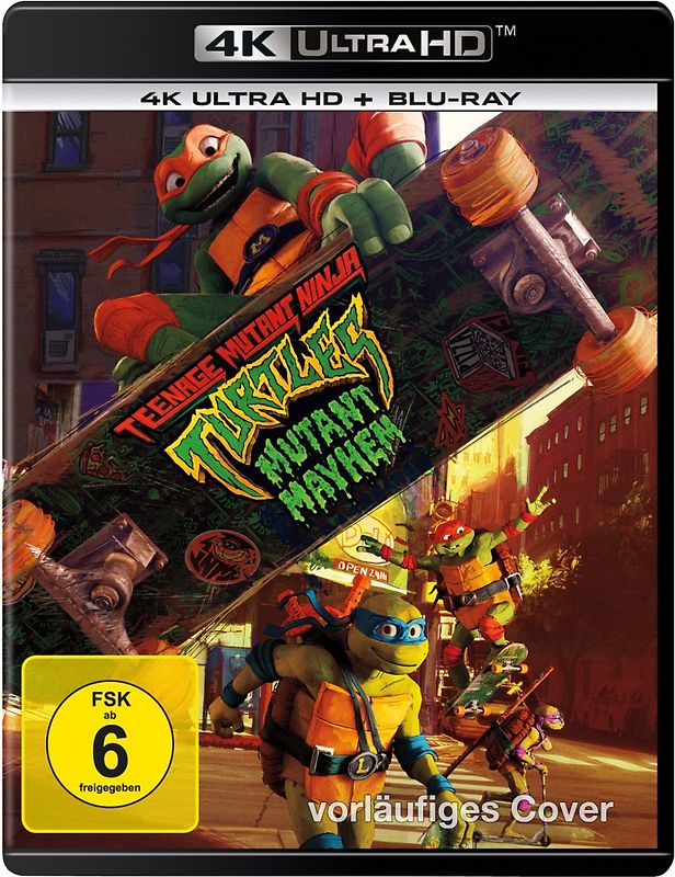 Teenage Mutant Ninja Turtles: Mutant Mayhem Blu-ray Disc