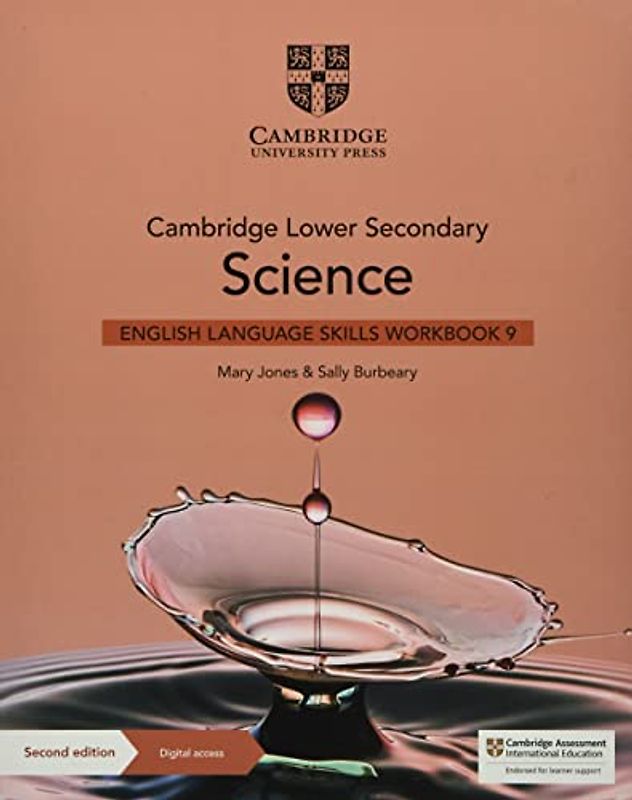Cambridge Lower Secondary Science English Language Skills Workbook Stage 9 with Digital Access