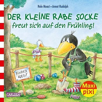 Maxi Pixi 290: Der kleine Rabe Socke freut sich auf den Frühling