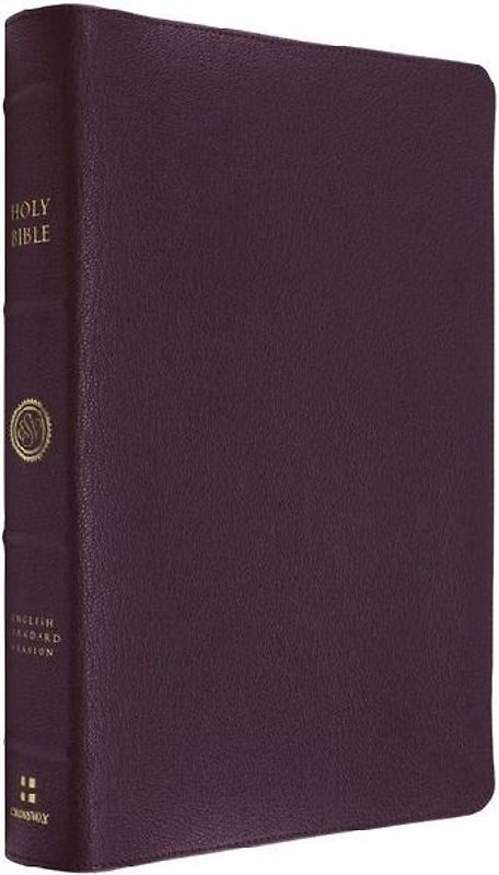 ESV Heirloom Bible, Gloria Dei: Single Column Edition (Calfskin, Bordeaux)