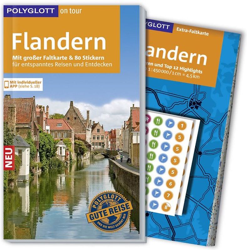 POLYGLOTT on tour Reiseführer Flandern