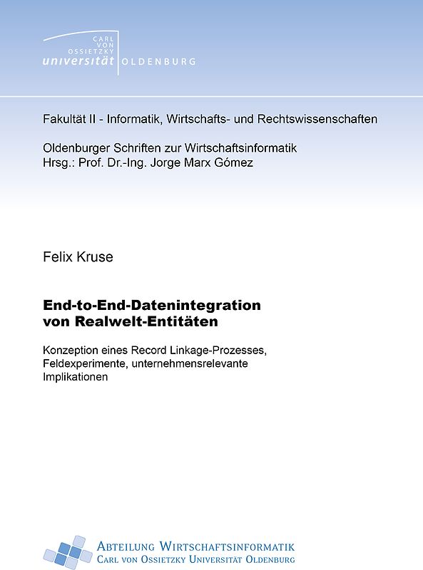 End-to-End-Datenintegration von Realwelt-Entitäten