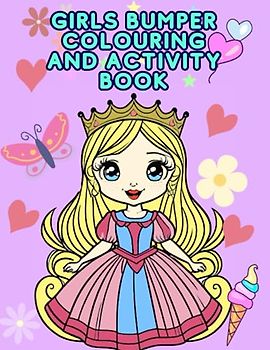 Magical Adventures: A Delightful Coloring and Activity Book for Girls