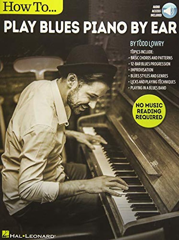 How to Play Blues Piano by Ear - Book/Online Audio