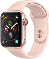 Apple Watch Series 4 44mm caja de aluminio en oro y correa deportiva rosa arena [Wifi + Cellular]