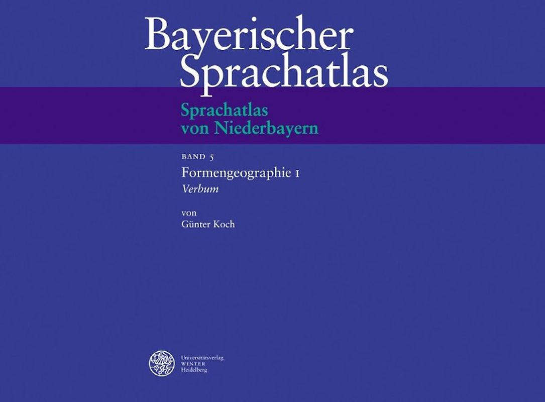 Sprachatlas von Niederbayern (SNiB) / Formengeographie I: Verbum