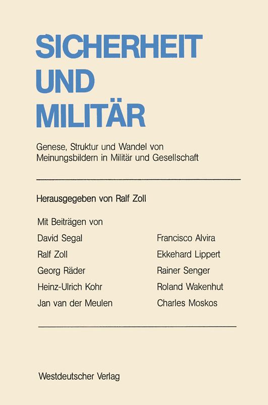 Sicherheit und Militär