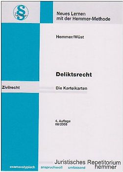 Deliktsrecht. Karteikarten