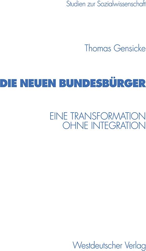 Die neuen Bundesbürger