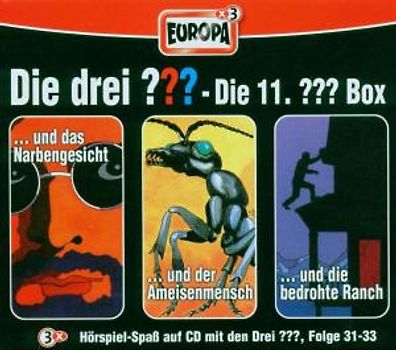 Die drei ???: Die 11. ??? Box - Folge 31-33 [3 CDs]