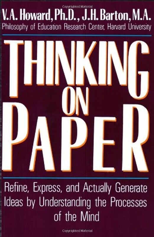 Thinking on Paper - V.a. Howard