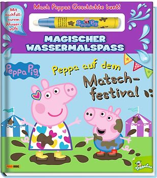 Peppa Pig: Peppa auf dem Matschfestival - Magischer Wassermalspaß